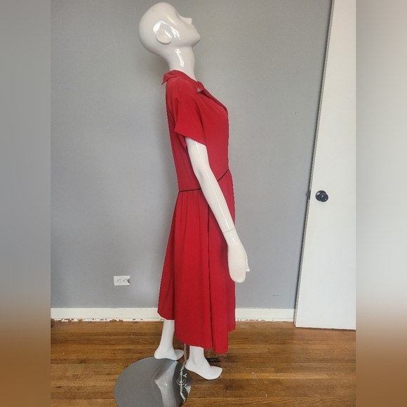 Tatyana Bettie Page Marie Retro Vintage 50s Style Dress, VGUC, Size 3X - Picture 5 of 10